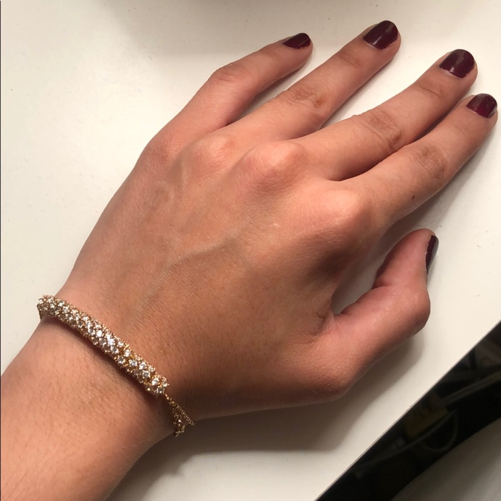 Henri Bendel rose gold bracelet